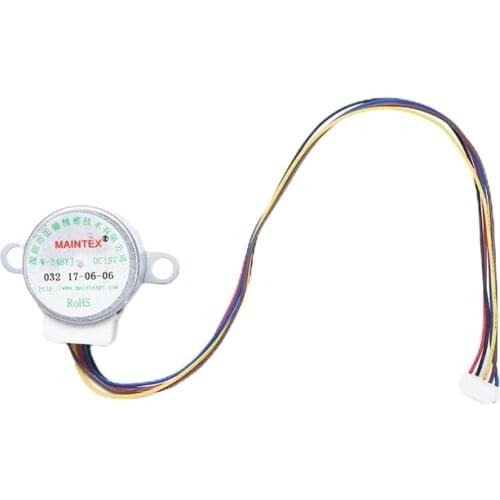 24BYJ Stepper Motor Micro Small Motor Screw DC5V Gear 4-Phase 5-Wire Micro Reducer Reducing Stepping Motor 24x19mm For Arduino