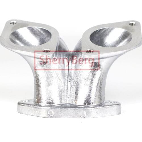 SherryBerg T3 Manifold fit for Weber EMPI 36, 40, 44, & 45mm DRLA & IDF Dual Port Carburetor Carb Carburador FOR VW Beetle T 3