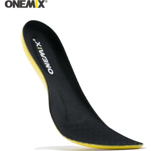 ONEMIX Men&Women Sports Insoles Lightweight Absorption Sweat Healthy Insert Insoles Pad Men Outdoor Jogging Footcare Big Size 47