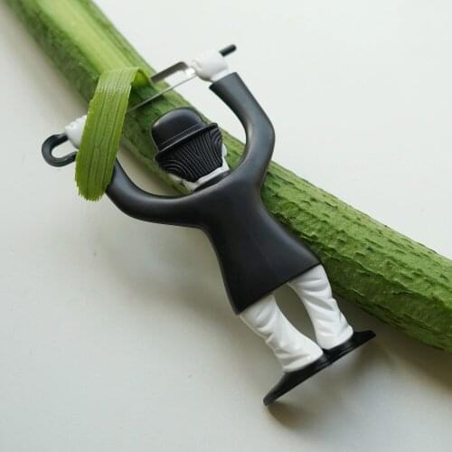 Creative Plastic Characters Peeler Fruit Vegetable Potato Cutter Knife Cooking Tools Kitchen Gadgets Accessories 1pc