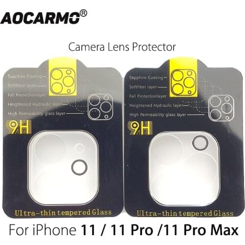 Aocarmo Camera Lens Protector Protection Glass For iPhone 11 / 11 Pro / 11 Pro Max Screen Protector
