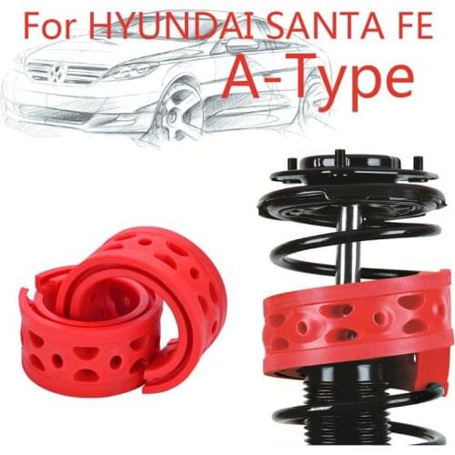 Jinke 1pair Front Shock SEBS Size-A Bumper Power Cushion Absorber Spring Buffer For Hyundai Santa Fe