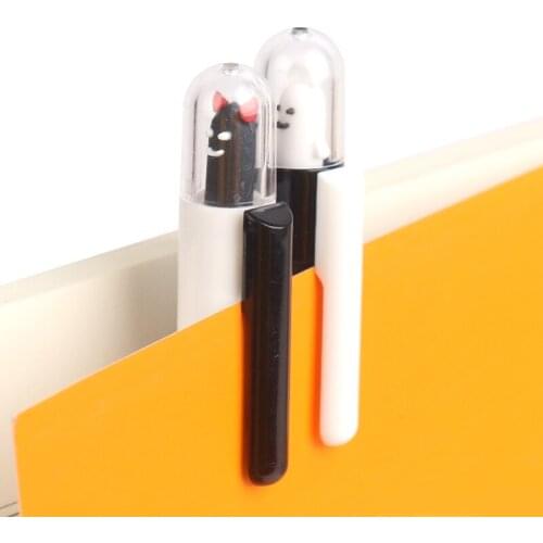 24 pcs/Lot hiding angle&demon gel pen ballpoint 0.5mm Black color gift Office accessories school supplies EB816