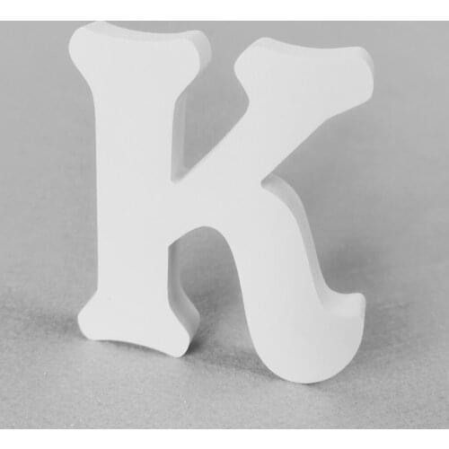 10cm White Wood Letters Alphabet Birthday Party Wedding Party Home Decoration & DIY Customized Sign Art Crafts Wooden letters