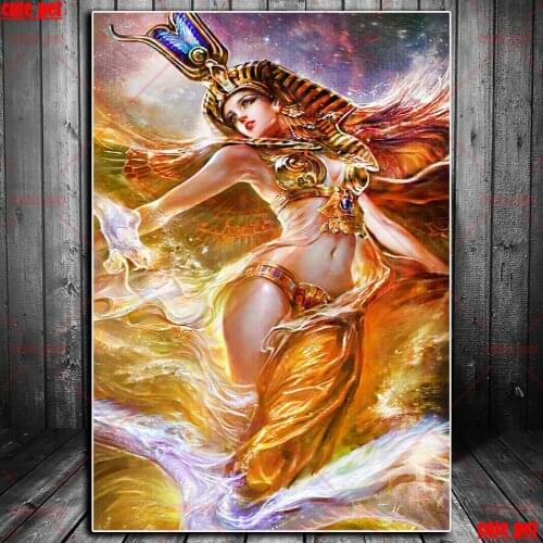 Diamond Painting Fantasy pharaoh girl Diamond embroidery diy full square Cross Stitch diamond mosaic puzzle Art Home Decor gift