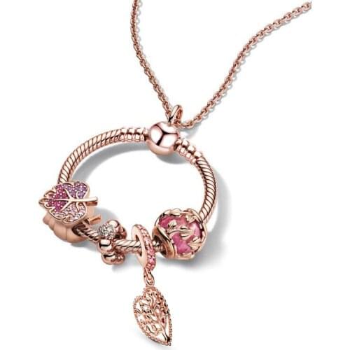 Buipoey Necklaces Crystal Owl Vibrant Forest Pendant Clavicle Chain Choker Jewelry Lucky Symbol Gift Dropshipping