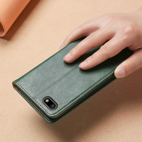 Leather Case For Coque Huawei Y5 2018 prime honor 7S Case Magnetic Flip Stand Phone Case honor 7A 5.45inch Enjoy 8E Cover Phone