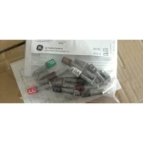 GE PN:900178-003 original ECG machine American standard clip-on connector 10 pcs/set