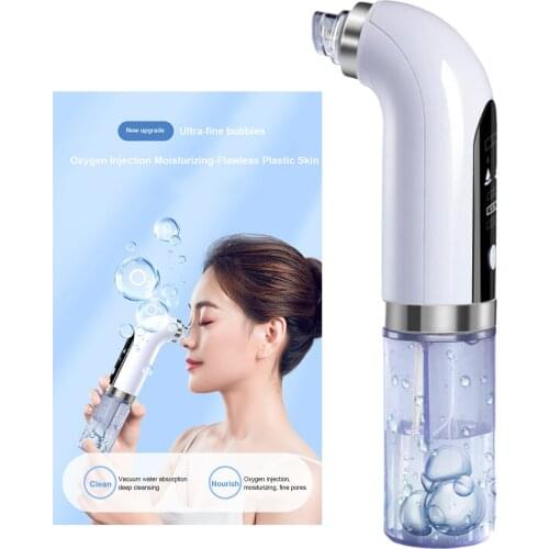 Small Bubble Blackhead Instrument Blackhead Removal Device Electric Face Cleaner Water Circulation Skin Beauty Instrument