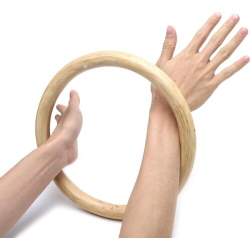 Chinese Kung Fu Wing Chun Hoop Wood Rattan Ring Sticky Hand Strength Training N10 dropship