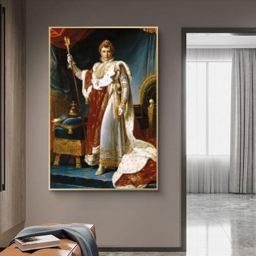 Royal Family Noble Europe Classic Canvas Painting Wall Art Nordic Posters and Prints Wall Pictures for Living Room Decoration
