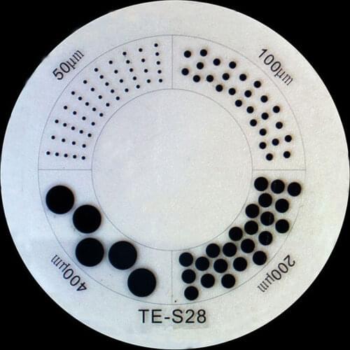 Microscope Eyepiece Graticules Stage Micrometer Calibration Slide D=20 | 968