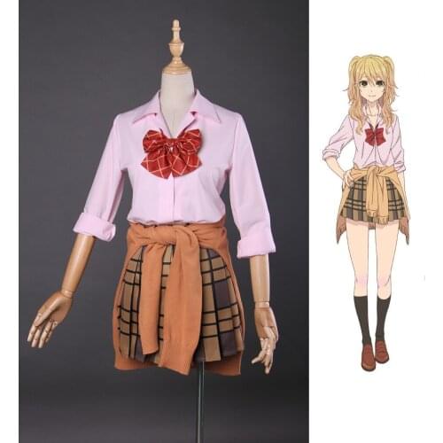 New Anime Citrus Cosplay Costume Aihara Yuzu/Mei Cosplay School Uniform Dress Girls Outfit Halloween Costumes for Women S-XL