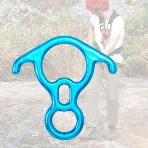 Outdoor mountain climbing buckle eight-word buckle down horn 8-word ring descender карабин для ключей карабин для сумки