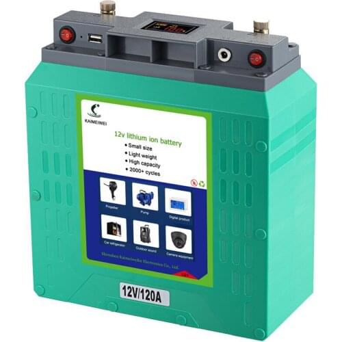 Outdoor camping Solar rechargeable lithium ion battery 12v 35ah 50ah 100ah Ship 12 volt 35ah 100ah lithium ion batteries price