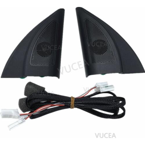 For Accent Verna Solaris 20172018 2019 2020 car triangle head tweeter With speaker cable package 87650H6020CA 87660H6020CA