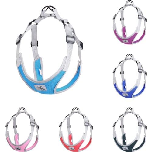 Pet Chest Strap Mesh Cool Breathable Dog Leash Small Medium Dogs Pet Supplies Puppy Cat Harness Pug Chihuahua French Bulldog