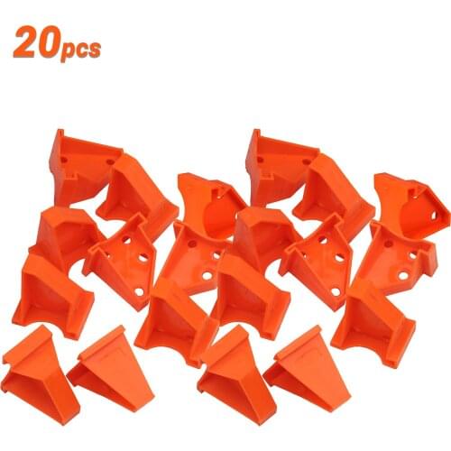 20pcs Flooring Spacers Laminate Wood Flooring Tool 1/2 & 1/4-inch Gap Reusable for Vinyl Plank Bamboo Hardwood & Floating Floor