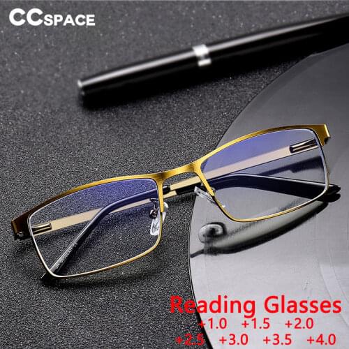 46286 Square Reading Glasses Anti-blue Light Retro Men Women Hyperopia Prescription EyeglassesOptical Fashion Glasses