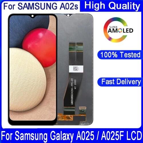 6.5"Original LCD For Samsung Galaxy A02s A025 SM-A025F A025M LCD Touch Screen Digitizer Display Assembly For Samsung Galaxy A02s