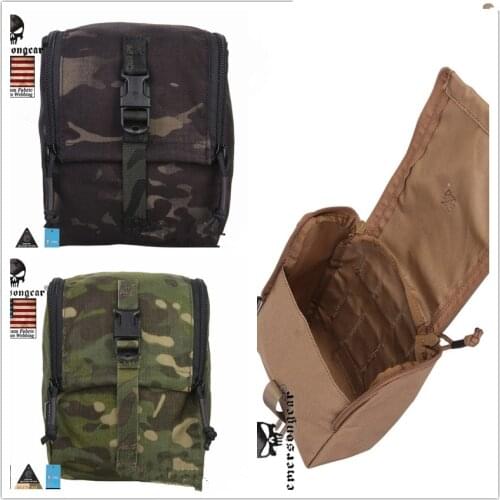 EmersonGear CP Style GP Pouch Multicam Black Tactical MOLLE Waist Pouch Military Utility Pouch