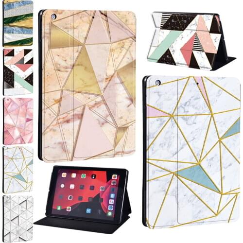 Tablet Stand Cover Case for Apple IPad 2 3 4 5 6 7 8 /Air 1 2 3/mini 1 2 3 4 5 /Pro 9.7" 10.5" 11" Geometry Print Pattern Series