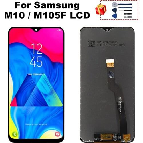 For Samsung Galaxy M10 2019 LCD SM-M105FN/DS M105F/DS M105 Display Touch Screen Digitizer For Samsung M10 Display Galaxy M10 LCD