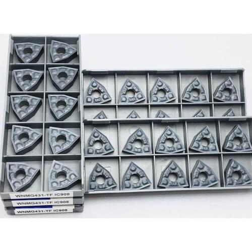 External turning tool WNMG080408 TF IC907 WNMG080408 TF IC908 Carbide insert WNMG 080408 Metal turning tool CNC milling tool
