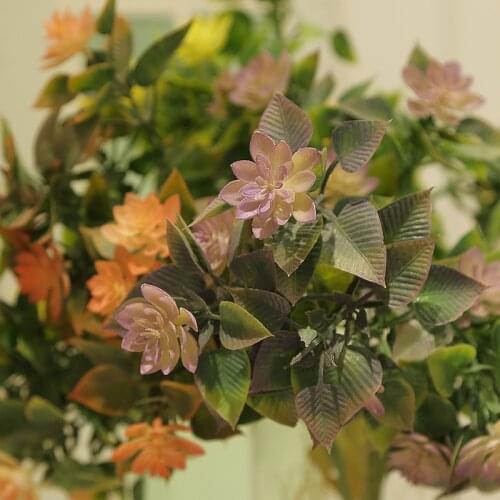 Single Peach Leaf Flower Indoor Home Living Room Simulation Plant Restaurant Layout Vase Flower Arrangement