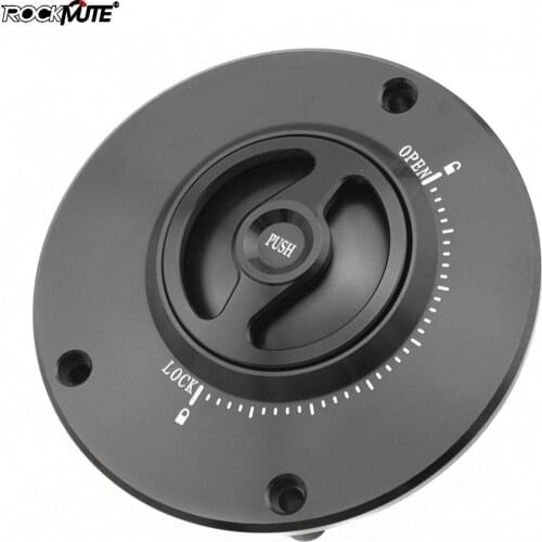 Motorcycle Gas Fuel Petrol Cover For SUZUKI GSX-S1000 GSX250 GW250 SFV650 Push to Lock Keyless Fuel Tank Cap