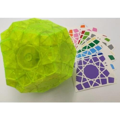 MF8 The Cullinan Cube Transparent Green/Primary Limited Edition Educational Toy Gift Idea X'mas Birthday