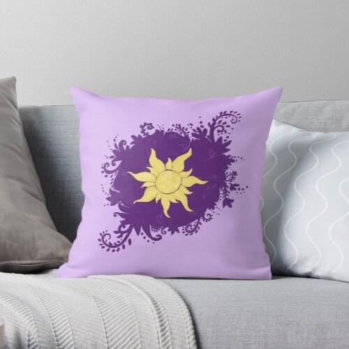 Lost princess street art Throw Pillow Cushion Cover Polyester throw pillows case on sofa home living room car seat decor 45x45cm