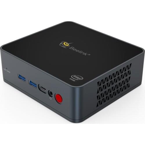Intel Celeron J4125 Beelink Gemini GK55 Mini PC Win10 8G 128G/256G/512G/1T ROM USB3.0 RJ45 BT4.0 Dual WIFI 2.4G+5.8G Dual HDMI