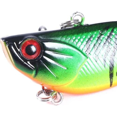 Full Swimming Layer Bionic Bait 6Color 6cm/16.5g Plastic Hard Bait Swimbait Bionic Bait 3D Eyes6# With Sharp Treble Hook