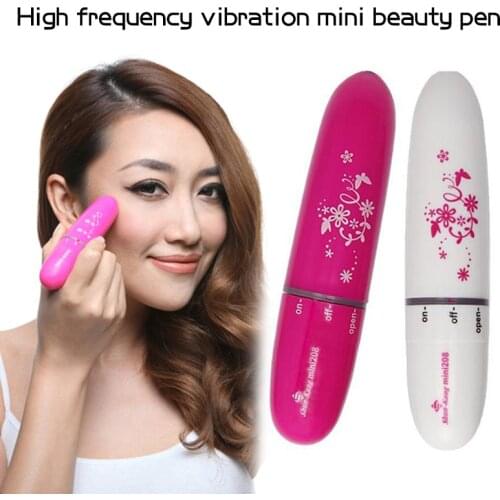 Massage Pen Mini Eye Vibrator Touches Cosmetic Instrument Portable Electric Device Dark Circle Facials Vibration EK-New