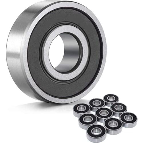 10PCS 608-2RS Ball Bearings Skateboard Bearings Double Rubber Sealed Shielded Miniature Deep Groove Bearings 8 x 22 x7mm
