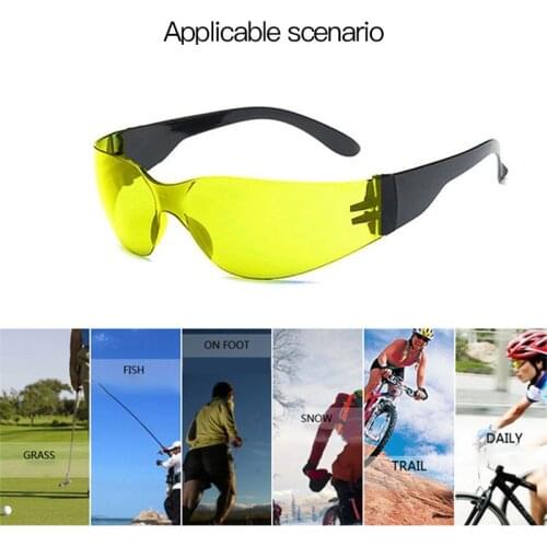 Outdoor Cycling Sun Glasses Windproof Anti-impact UV Riding Safety Glasses For Men And Women Motorcycle Accessories