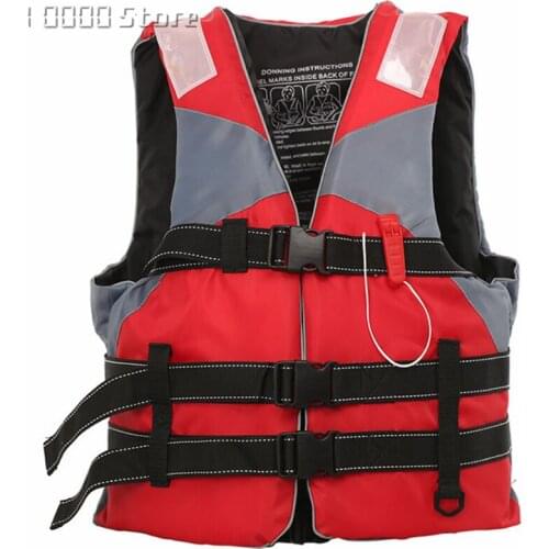 Outdoor rafting life jacket for children and adult swimming snorkeling wear fishing suit Professional drifting level suit