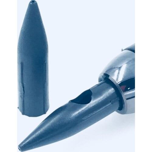 Freeshipping 50Pcs/Lot Black Original 1RL Taiwan Dragon Tattoo Machine Needle Caps 1RL Permanent Makeup Needle Tips