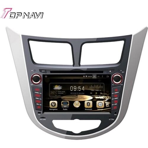 Topnavi Octa Core Android 6.0 Car DVD for Hyundai Verna/Accent/Solaris/Grand Avega/Accent Blue/Accent WIT Hatchback/Attitude