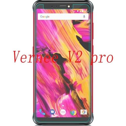 Smartphone Tempered Glass for Vernee V2 pro 5.99" 9H Explosion-proof Protective Film Screen Protector cover phone