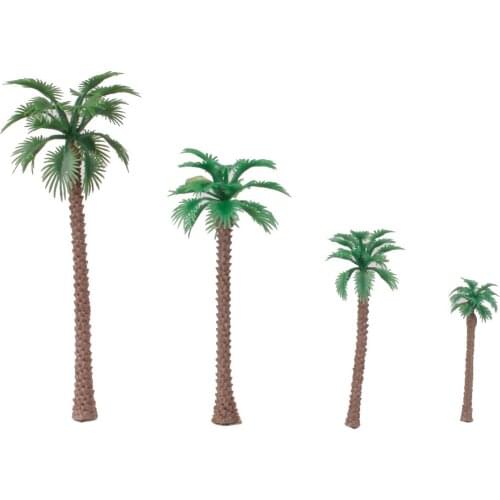 10 Trees Model Train Railway Architecture Diorama Scenery OO HO 14cm