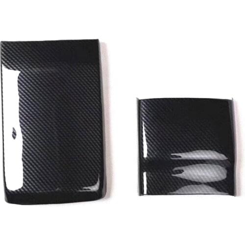 For Toyota Corolla Two Engine 2019 2020 Car Rear Anti-kick Panel Cover Trim Styling Auto Molding Accessories 2pcs