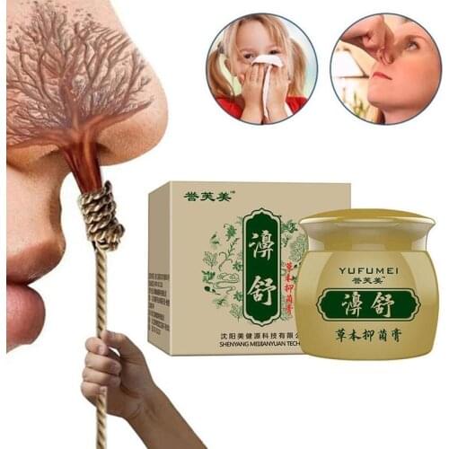 20g Rhinitis Cream Sinusitis Nasal Congestion Ointment Effective Treatment of Rhinitis Nasal Congestion Runny Nose Sneezing