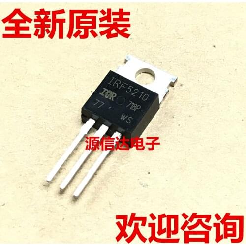 New and original IRF5210PBF IRF5210 TO-220 P channel 100V 40A imported from stock