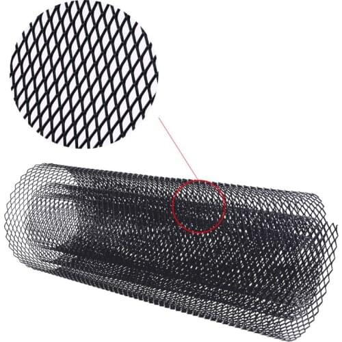 6x12mm Universal Car Grille Mesh Net Sheet Aluminum Hexagon Grill Bumper Dropshipping
