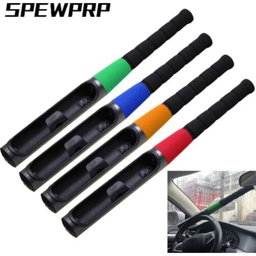 SPEWPRP Universal Car Anti-Theft Security Rotary Steering Wheel Lock Auto Baseball Steering Wheel Anti-theft Lock With 2 Keys