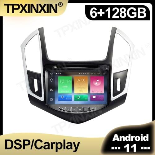 128GB Android 11 Car Radio For Chevrolet cruze 2012 - 2015 Multimedia Recorder AutoRadio DVD Player Navigation Stereo GPS 2 din