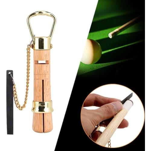 Wood Tip Clamp Billiard Pool Snooker Cue Repair Rod Helper Wooden Cue Tip Clamp Repair Tool