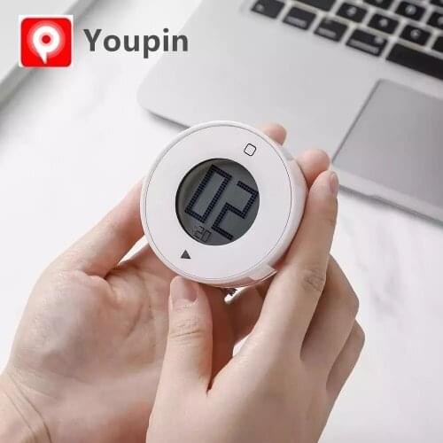 Youpin Jiezhi Magnetic Electronic Timer LCD Digital Screen Kitchen Cooking Reminder Alarm Countdown Timing Accurate 10s-99min